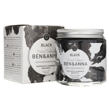 Pasta do zębów wybielająca BEN&ANNA Black 100 ml z węglem bez fluoru
