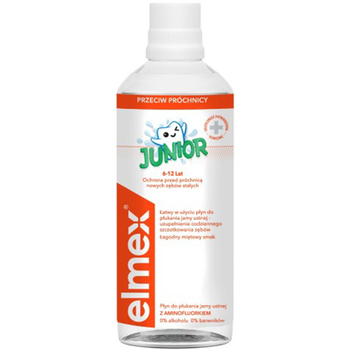 ELMEX Płyn do płukania jamy ustnej JUNIOR 6-12 LAT 400ml