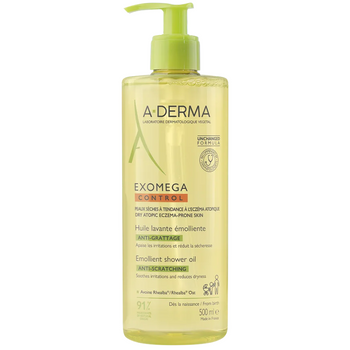 Olejek emolient pod prysznic A-Derma Exomega Control do skóry suchej 500 ml