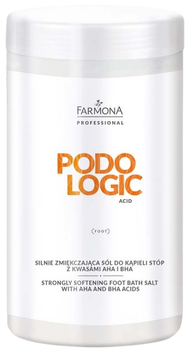 Sól do stóp Farmona PODOLOGIC ACID Silnie z kwasami AHA i BHA 1400