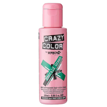 Toner krem do koloryzacji włosów Crazy Color Emerald Green 53 100 ml
