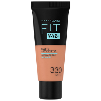 Matujący podkład Maybelline Fit Me! Matte + Poreless 330 Toffee 30 ml