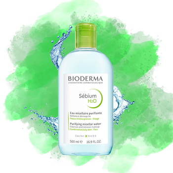 Płyn micelarny do skóry tłustej i mieszanej Bioderma Sebium H2O 500 ml