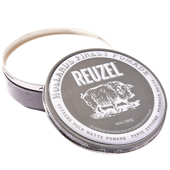 Pomada do stylizacji włosów matowa Reuzel Extreme Hold Matte mocna 340 g