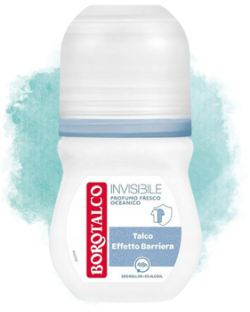 1x Antyperspirant w kulce BOROTALCO Invisible Fresco Oceanico 50 ml
