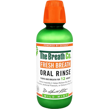 Płyn do płukania jamy ustnej przeciw halitozę THE BREATH CO Mild Mint 500ml