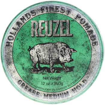 Pomada woskowa do włosów Reuzel Green Hog Grease Medium Hold 340 g