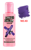 Toner krem do koloryzacji włosów Crazy Color Violette Fiolet No.43 100 ml