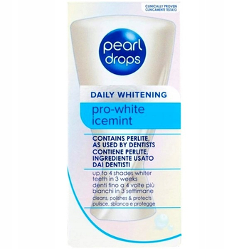 Wybielająca pasta do zębów PEARL DROPS Pro-White Icemint 50 ml