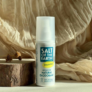 Dezodorant w sprayu naturalny Salt of the Earth Unscented 100 ml