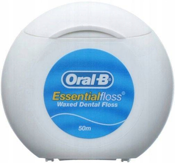 Nić dentystyczna woskowana waxed ORAL-B Essential Floss 50 m