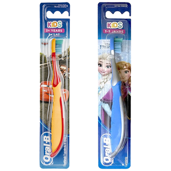 Szczoteczka do zębów dla dzieci Oral-B KIDS 3+ Extra Soft chłopak/dziewczynka