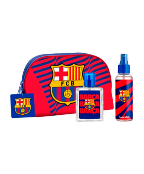Kosmetyczka męska FC Barcelona woda toaletowa 50ml i żel pod prysznic 60ml