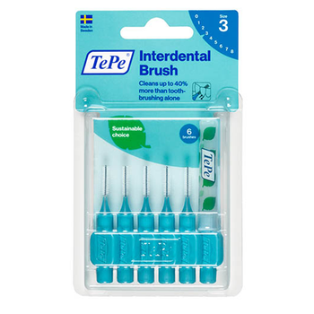 Szczoteczki międzyzębowe TePe Size 3 Blue 6 szt