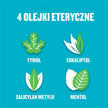Płyn do płukania jamy ustnej LISTERINE Cool Mint Łagodny Smak 0% alc. 250ml