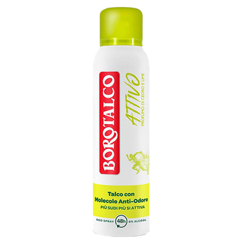 Antyperspirant w sprayu Borotalco o zapachu cedru i limonki 150 ml