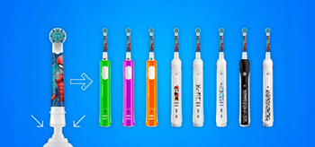 4x Końcówka ORAL-B EB10S Spider-Man Soft