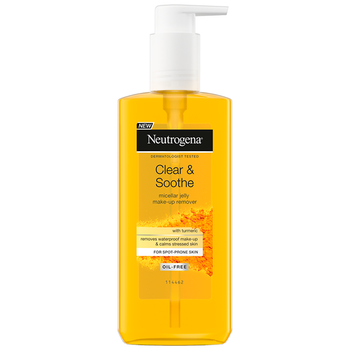 Micelarny żel do demakijażu Neutrogena Clear & Soothe z kurkumą 200 ml