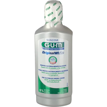 Płyn do płukania Gum Sunstar Original White skutecznie wybielanie 500 ml