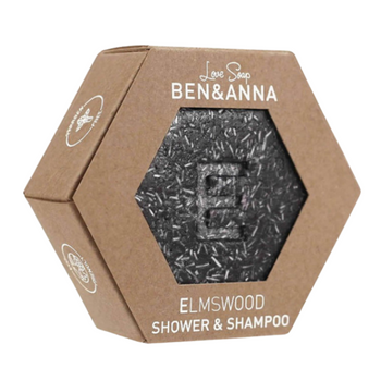 Szampon i żel pod prysznic w kostce BEN&ANNA Elms Wood 60 g