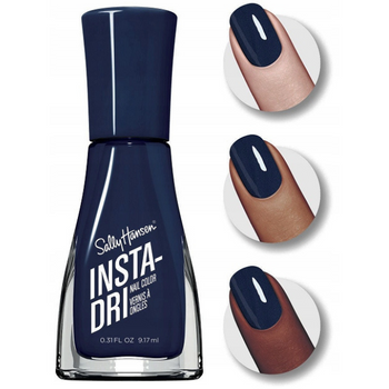 Lakier do paznokci Sally Hansen Insta-Dri 493 Midnight dla kobiet 9,17 ml