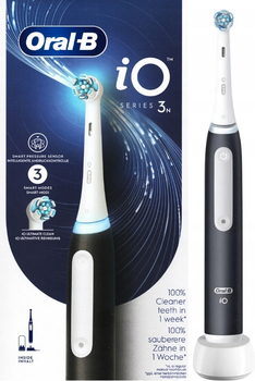 Magnetyczna szczoteczka do zębów BRAUN Oral-B iO series 3 Matte Black