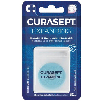 Nić pęczniejąca z mikrofibry expanding Curasept 30m