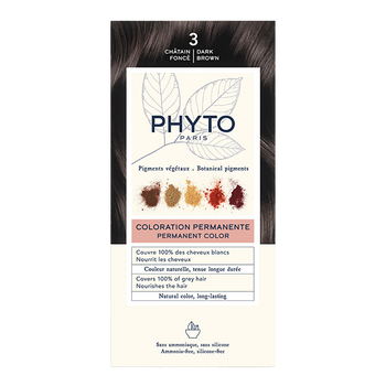 Farba do włosów Phyto Color No 3 Ciemny Kasztan 112 ml