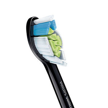 4x Końcówki do szczoteczek Philips Sonicare Optimal Black W2 HX6064/11
