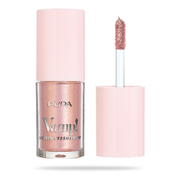 Cień do powiek w płynie Pupa Milano Vamp! 002 Golden Rose 4 ml