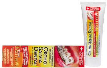 Pasta ortodontyczna do zębów ORTHO SALVIA DENTAL Exclusive 75 ml
