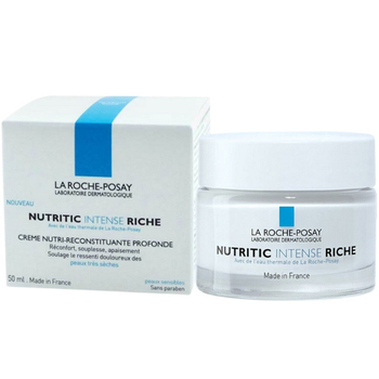 Krem odżywczy do twarzy w słoiku La Roche Posay Nutritic Intense Rich 50 ml