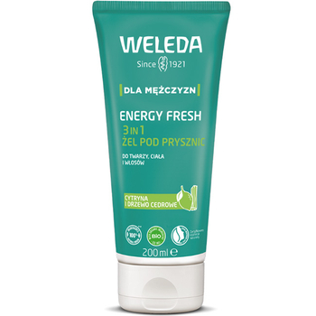 Żel pod prysznic WELEDA Men Energy Fresh 3w1 200 ml