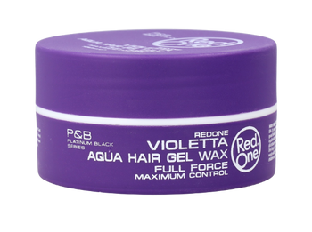 Wosk do włosów RedOne Aqua Hair Gel Wax Full Force Violetta Jagodowy 150 ml