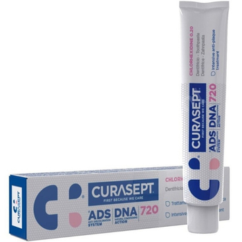 Pasta do zębów ortodontyczna z chlorheksydyną CURASEPT ADS DNA 720 75 ml