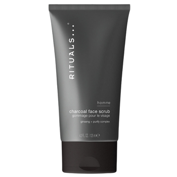 Peeling do twarzy oczyszczający Rituals HOMME z naturalnym węglem 125 ml