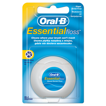 Nić dentystyczna woskowana waxed ORAL-B Essential Floss 50 m