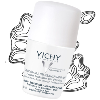 Antyperspirant w kulce Vichy do skóry wrażliwej lub po depilacji 48h 50 ml