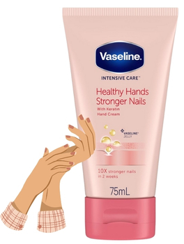 Krem do rąk i paznokci VASELINE Intensive Care with Keratin 75 ml