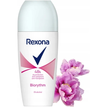 Antyperspirant w kulce roll-on damski Rexona Biorythm 48h Ochrona 50 ml