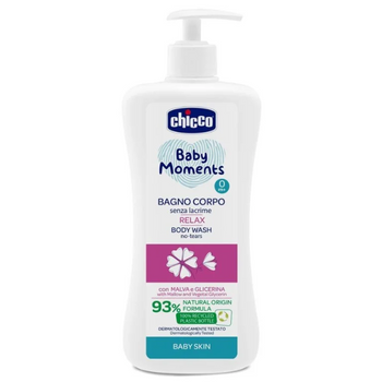 Płyn do kąpieli dla dzieci 0+ Chicco Baby Moments Relax 500 ml