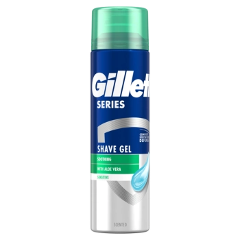 Żel do golenia Gillette Series Sensitive Aloes dla skóry wrażliwej 200ml