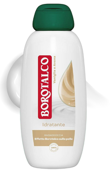 Nawilżający żel pod prysznic Borotalco z zapachem wanilii i owsa 450 ml