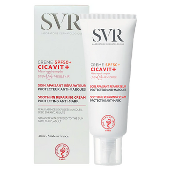 Krem przeciw przebarwieniom do twarzy SVR Cicavit+ SPF50+ regenerujący 40ml