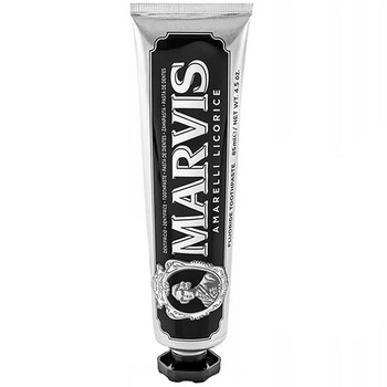 Pasta do zębów z fluorem Marvis Amarelli Licorice zapobiega próchnicy 85 ml