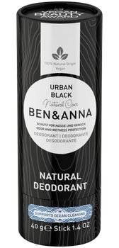 Naturalny dezodorant Ben & Anna na bazie sody w sztyfcie Urban Black 40g