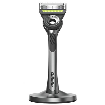 Maszynka do golenia Gillette Labs Silver + 1 wkład + stacja