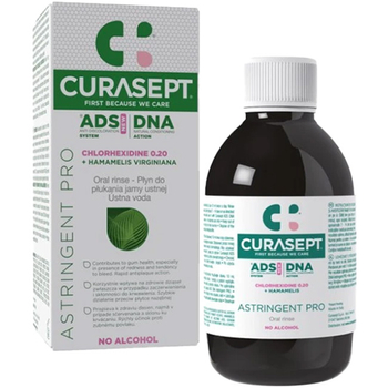 Płyn do płukania jamy ustnej CURASEPT ADS DNA Astringent Pro 200 ml