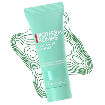 Żel pod prysznic dla mężczyzn Biotherm Homme Aquapower Cleanser 40 ml