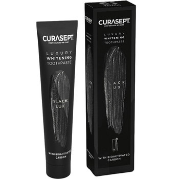 Pasta do zębów wybielająca CURASEPT WHITENING LUXURY BLACK LUX 75ml